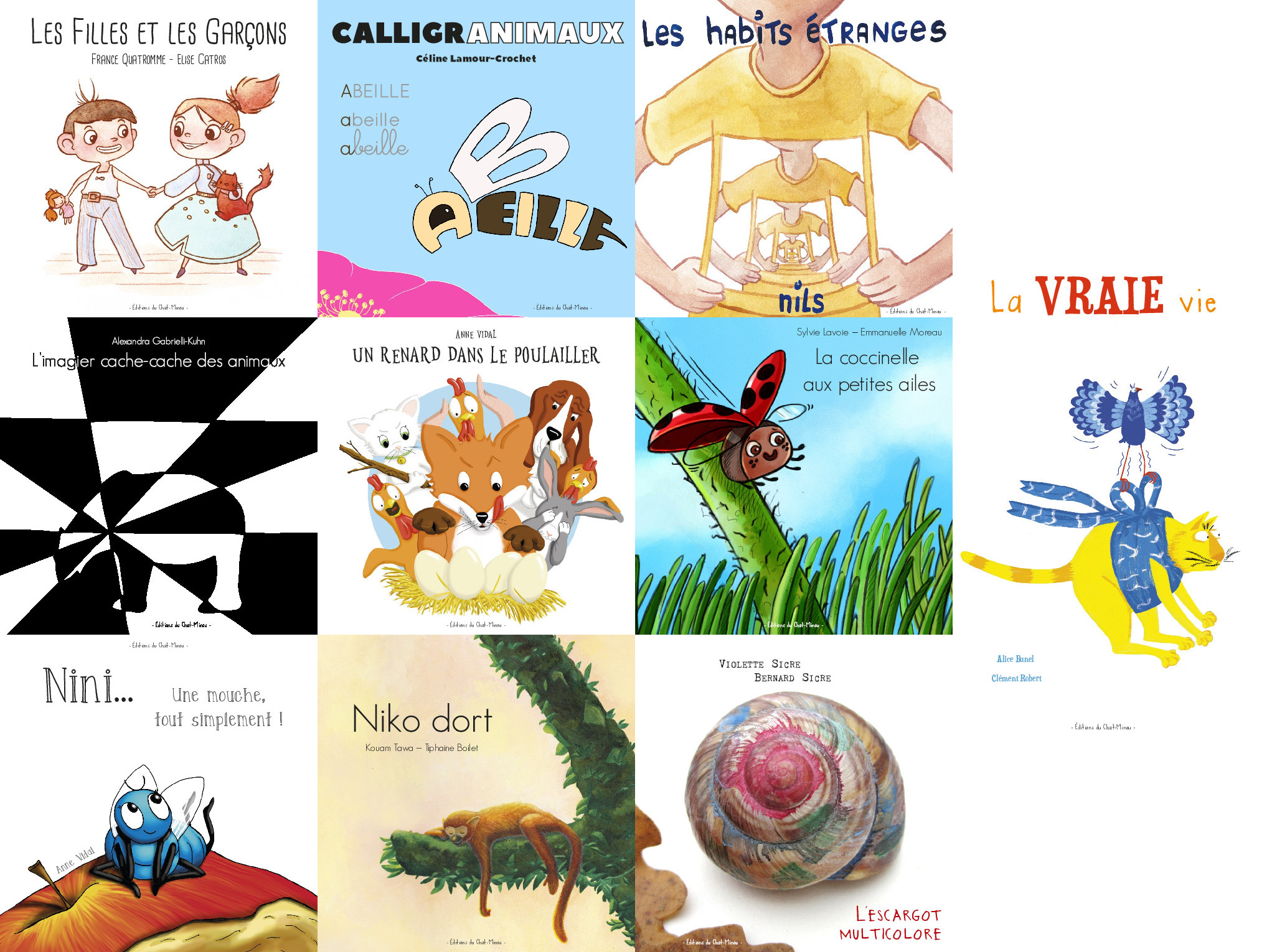 Couvertures albums 2016.